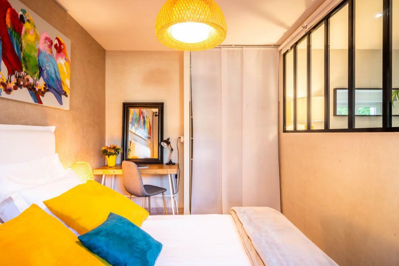 Le Chatelet- Parking Gratuit - Cosy Et Design - A 10 Mn De Geneve Annemasse Luaran gambar