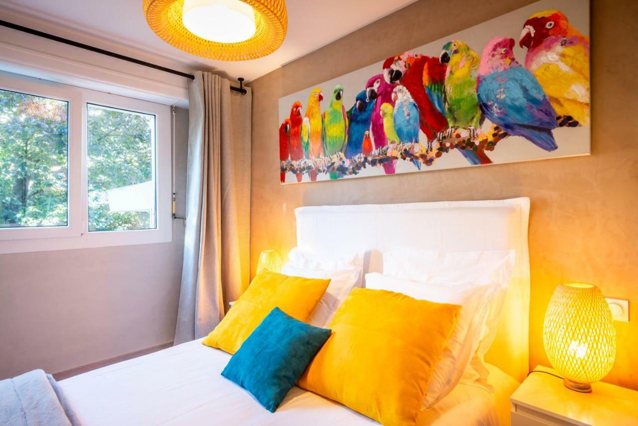 Le Chatelet- Parking Gratuit - Cosy Et Design - A 10 Mn De Geneve Annemasse Luaran gambar