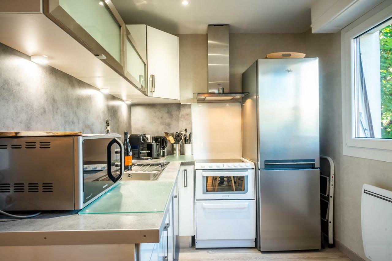 Le Chatelet- Parking Gratuit - Cosy Et Design - A 10 Mn De Geneve Annemasse Luaran gambar