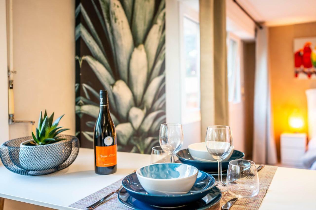 Le Chatelet- Parking Gratuit - Cosy Et Design - A 10 Mn De Geneve Annemasse Luaran gambar